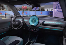 2024 Mini Cooper Electric toont interieur