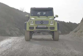 Mercedes G 500 4x4² : sur tous les fronts #1