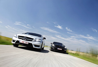 Mercedes CLS 63 AMG - Porsche Panamera Turbo S : En coupé limousine de sport #1