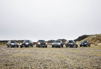 Volkswagen Touareg 3.0 V6 TDI 204, Porsche Cayenne Diesel 211, Range Rover Sport TDV6 211, Jeep Grand Cherokee 3.0 CRD 190, BMW X5 30d 211 et Mercedes ML 250 BlueTec  : Datation au carbone 14 #1