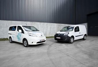Nissan Evalia e-NV200 et Renault Kangoo Z.E. #1