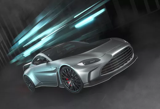 2022 Aston Martin V12 Vantage front