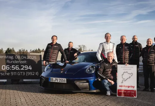 Nouveau record pour la Porsche 911 GT3 sur le Nürburgring #1