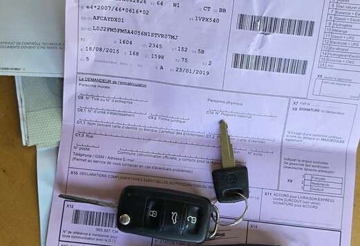Volkswagen Maxi Life 1.6 CR TDi Cup prêter a immatri ...