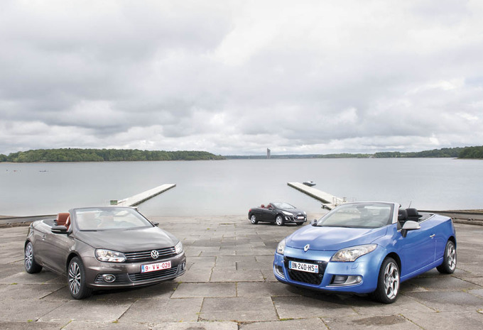 Volkswagen EOS, Peugeot 308 CC en Renault Mégane Coupé-Cabriolet : Sterren onder de zon #1