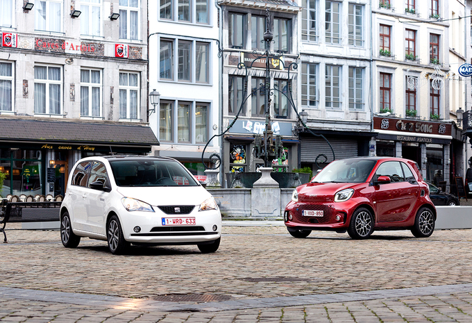 Smart Fortwo EQ vs Seat Mii Electric : Deux électriques à petit prix #1